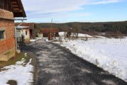 V Dolencih je bila urejena javna pot JP620-292 1